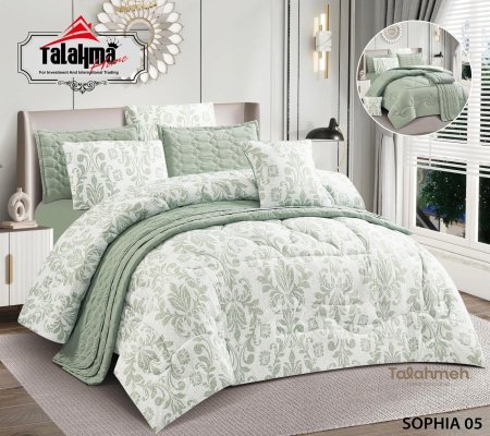 لحاف SOPHIA مجوز 8 قطع